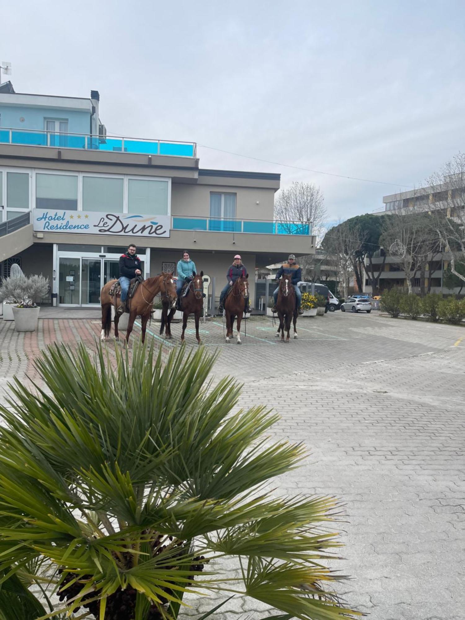 Hotel-Residence-B&B Le Dune Beach Service Included Lido Adriano Eksteriør bilde